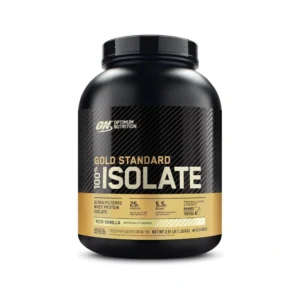 Optimum Nutrition Gold Standard 100% Isolate – Ultra-Pure Whey Protein for Lean Muscle