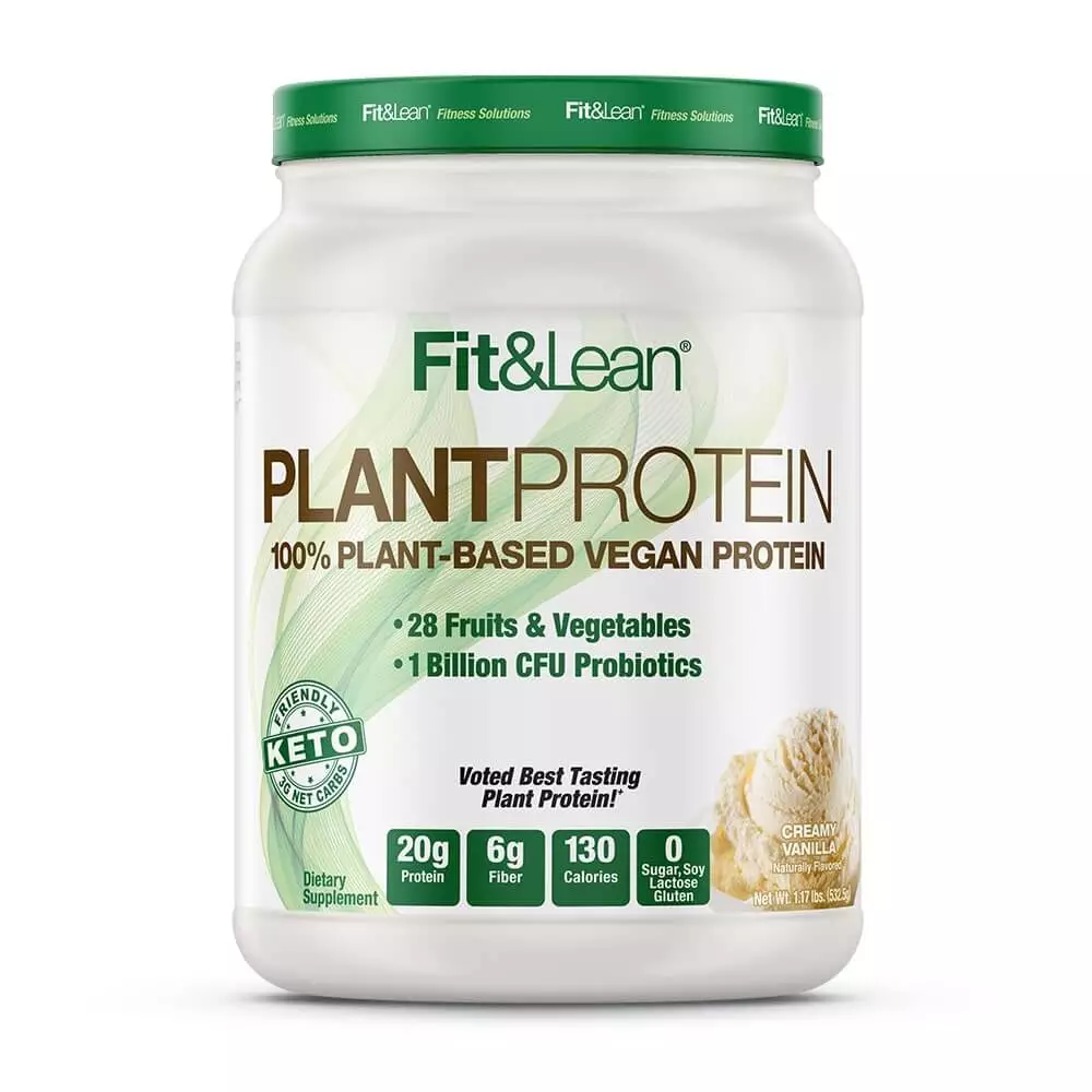 Fit & Lean Plant Protein Creamy Vanilla
