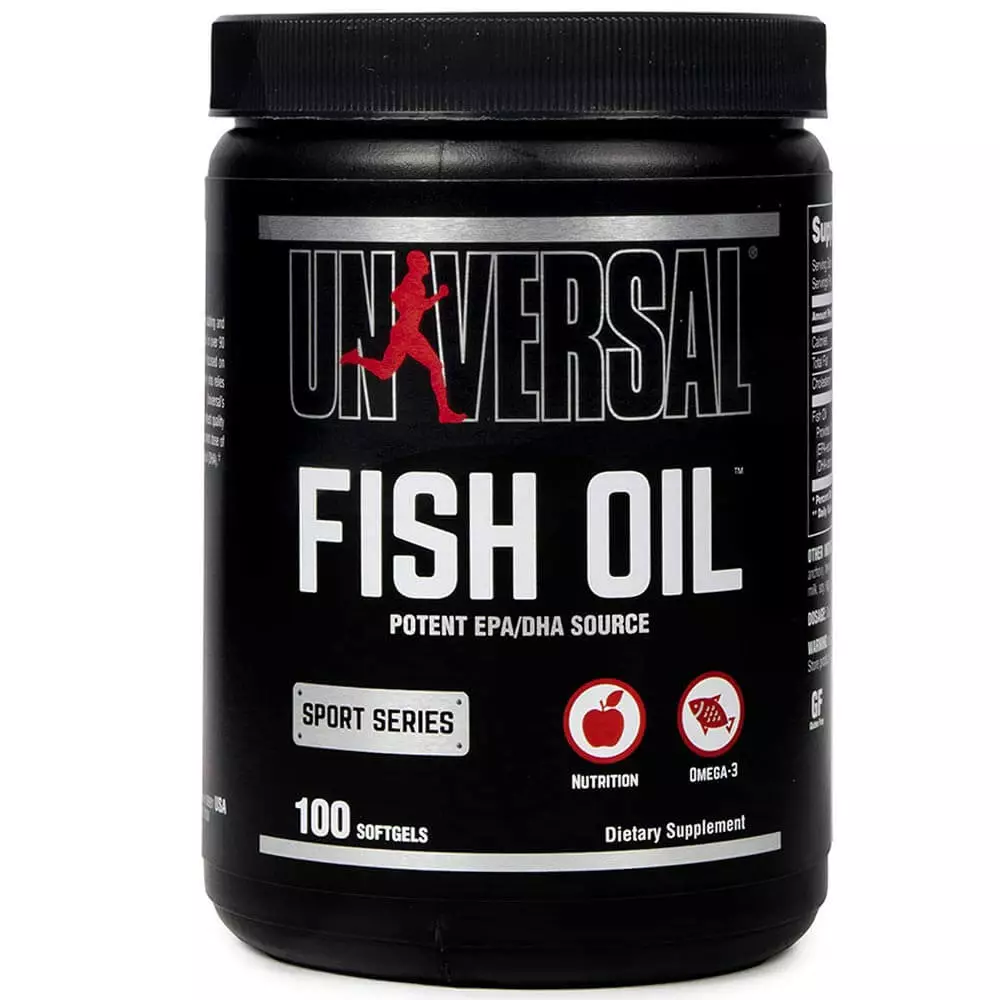 Universal Sport Series Fish Oil 100 Softgels