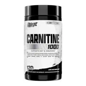 Nutrex L-Carnitine Capsules – Boost Fat Burning, Energy, and Performance for Effective Fat Loss