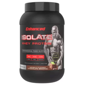 Enhanced Isolate Whey Protein 3lbs Chocolate Brownie