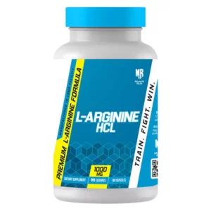 Muscle Rulz L-Arginine HCL 1000mg 180 Capsules Facts