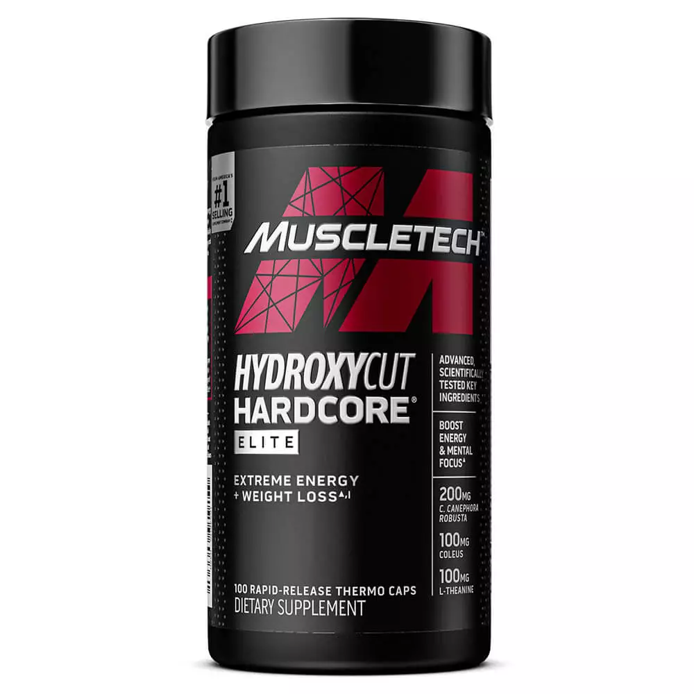 MT Hydroxycut Hardcore Elite 100 Capsules
