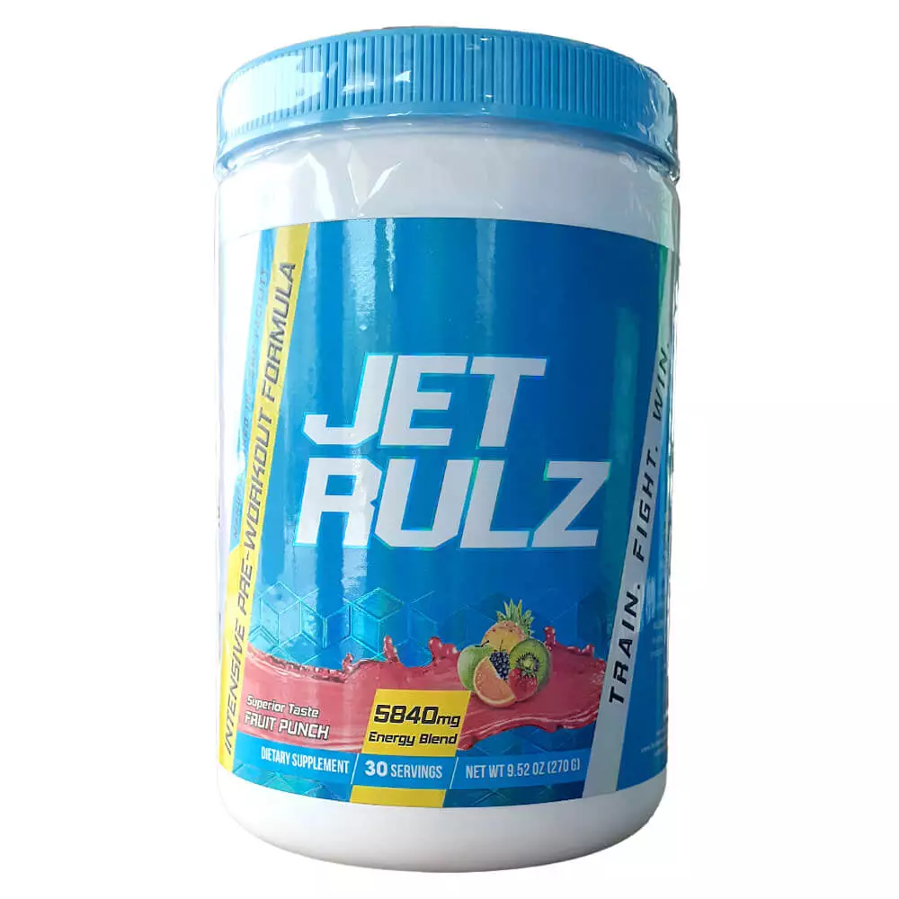 Muscle Rulz Jet Rulz Xtreme Fruit Punch 270g
