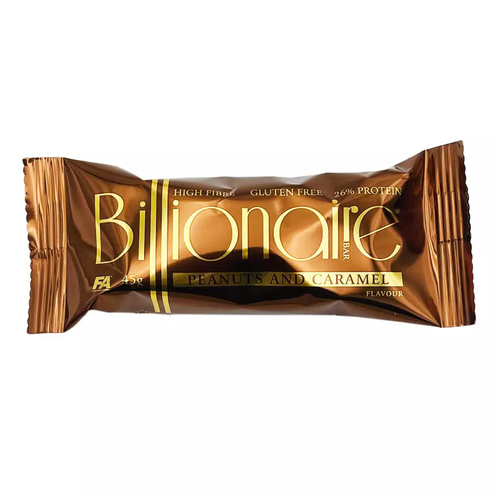 FA Billionaire Protein Bar Peanut Caramel 45g