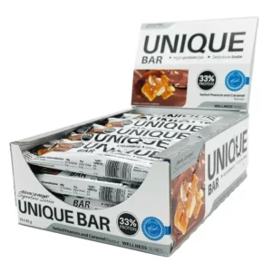 Kevin Levrone Unique Bar Salty Peanut & Caramel 24 x 45g