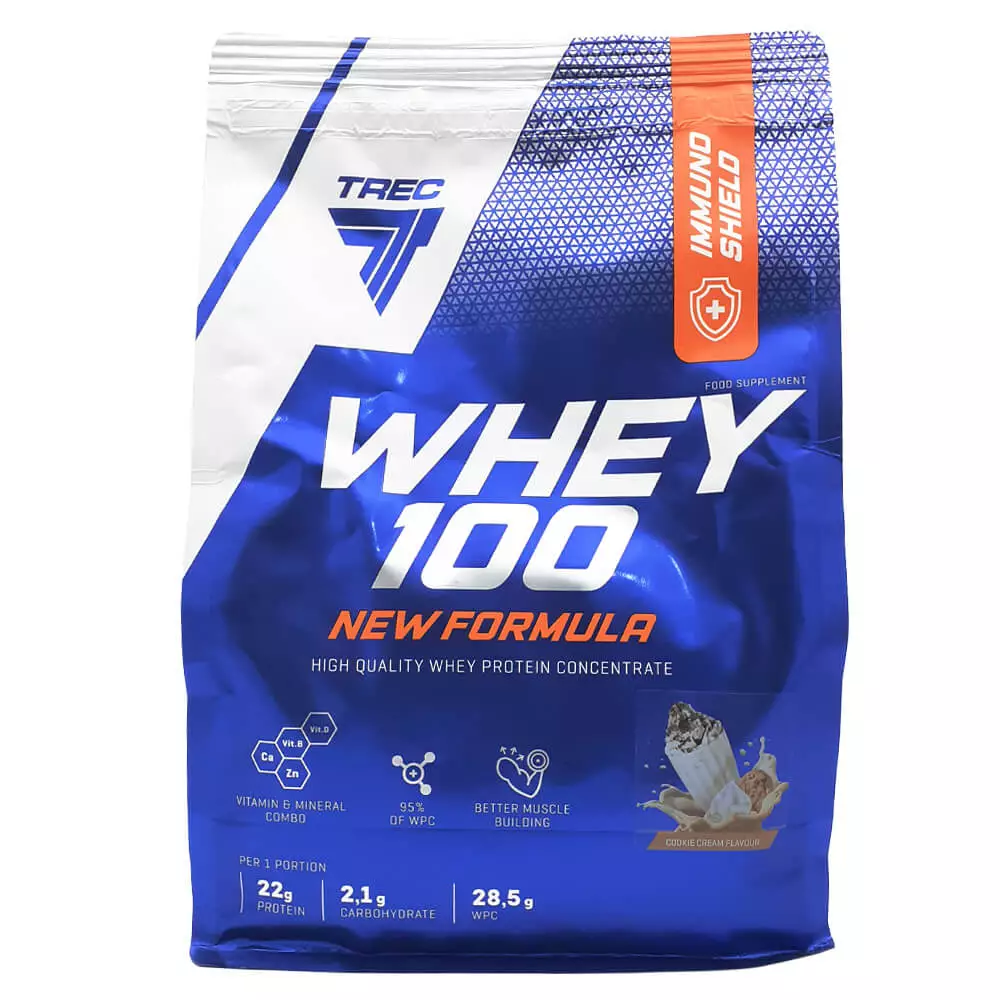 Trec Whey 100 Protein Cookies Cream 2000g