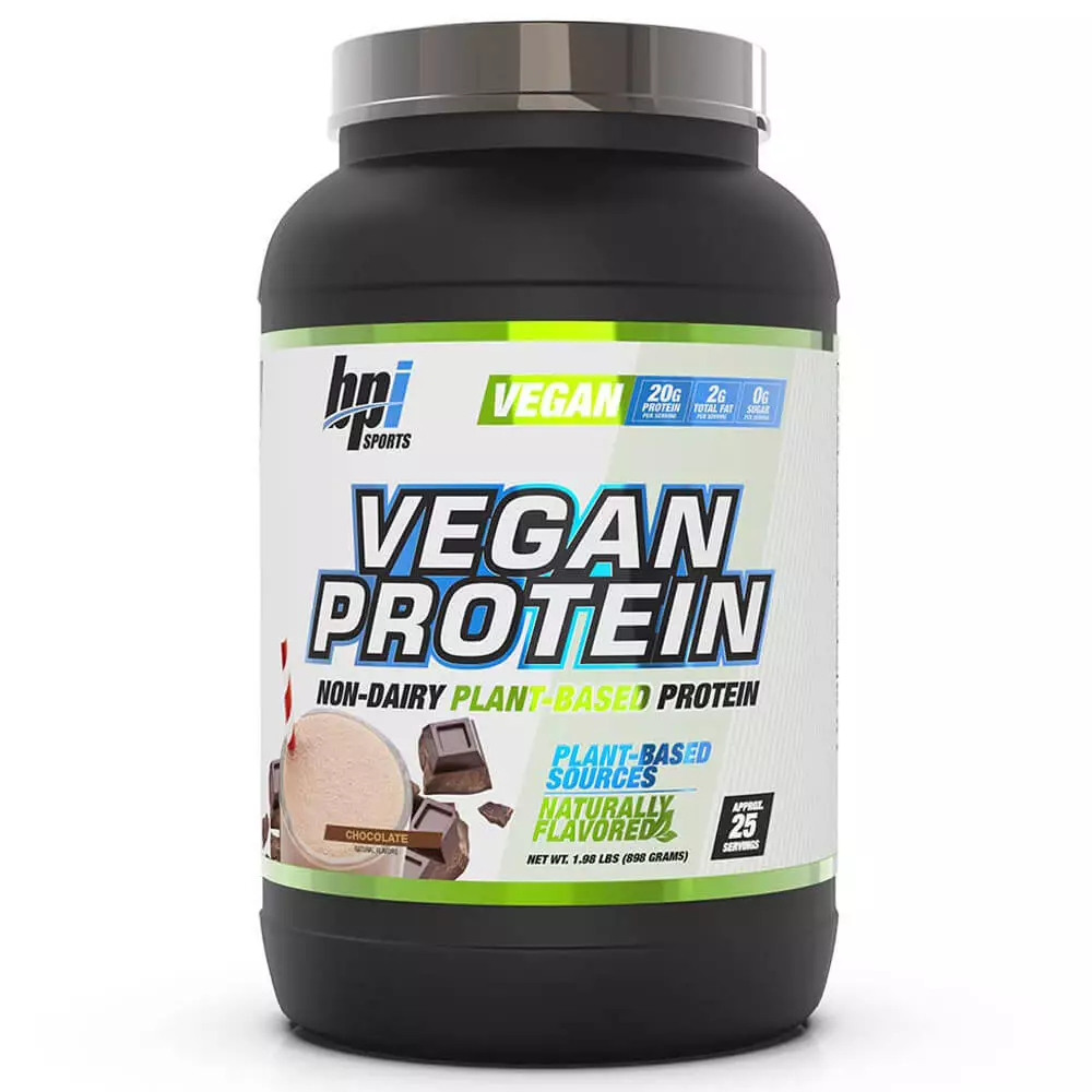BPI Vegan Protein Chocolate 25 Servings 898g