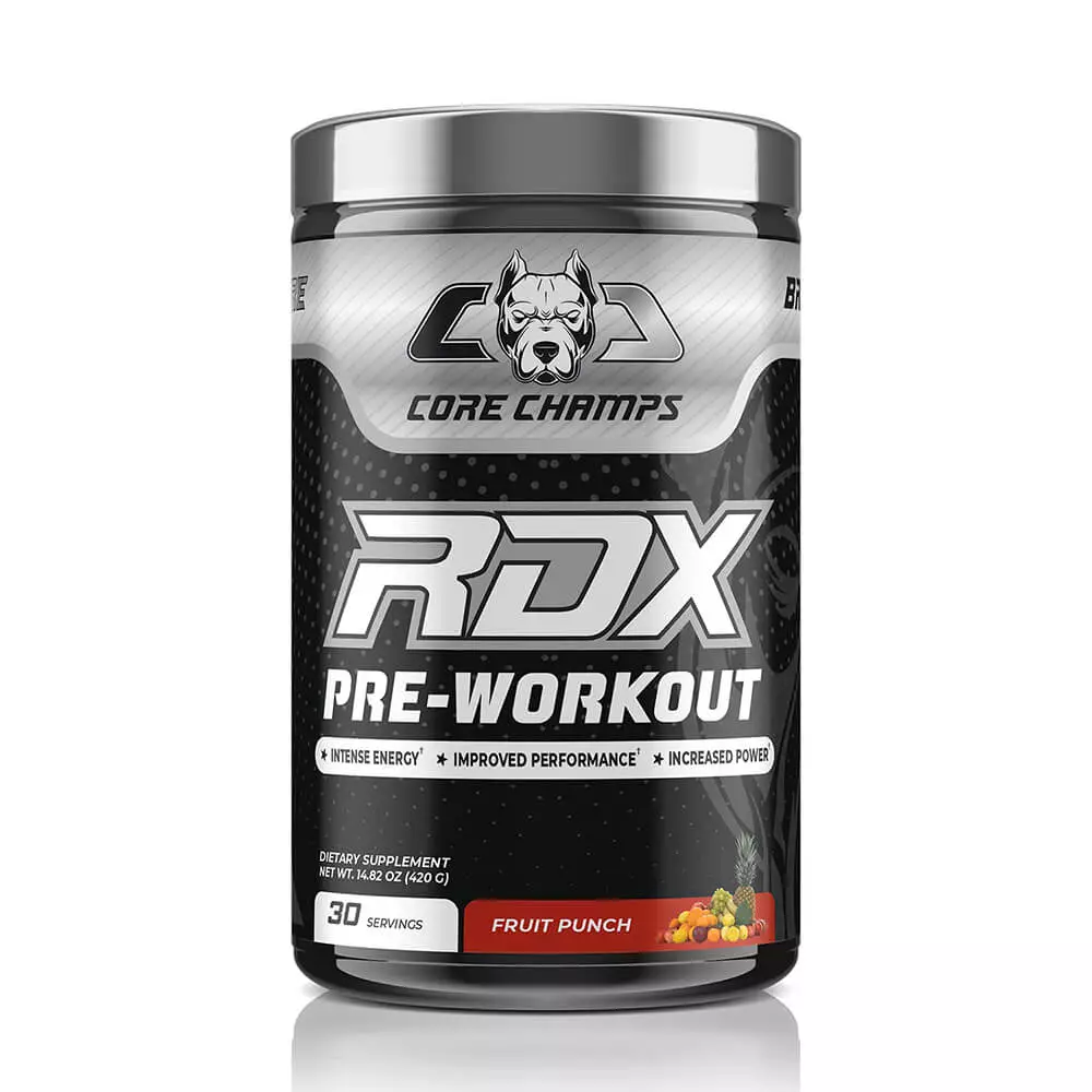 Core Champs Rdx Pre Workout 30 Servings (Fruit Punch)