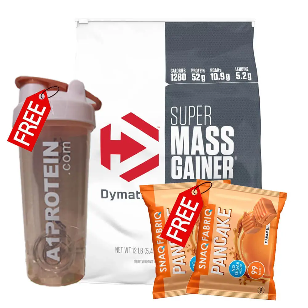 Super Mass Gainer + Free Pancake and Shaker Combo