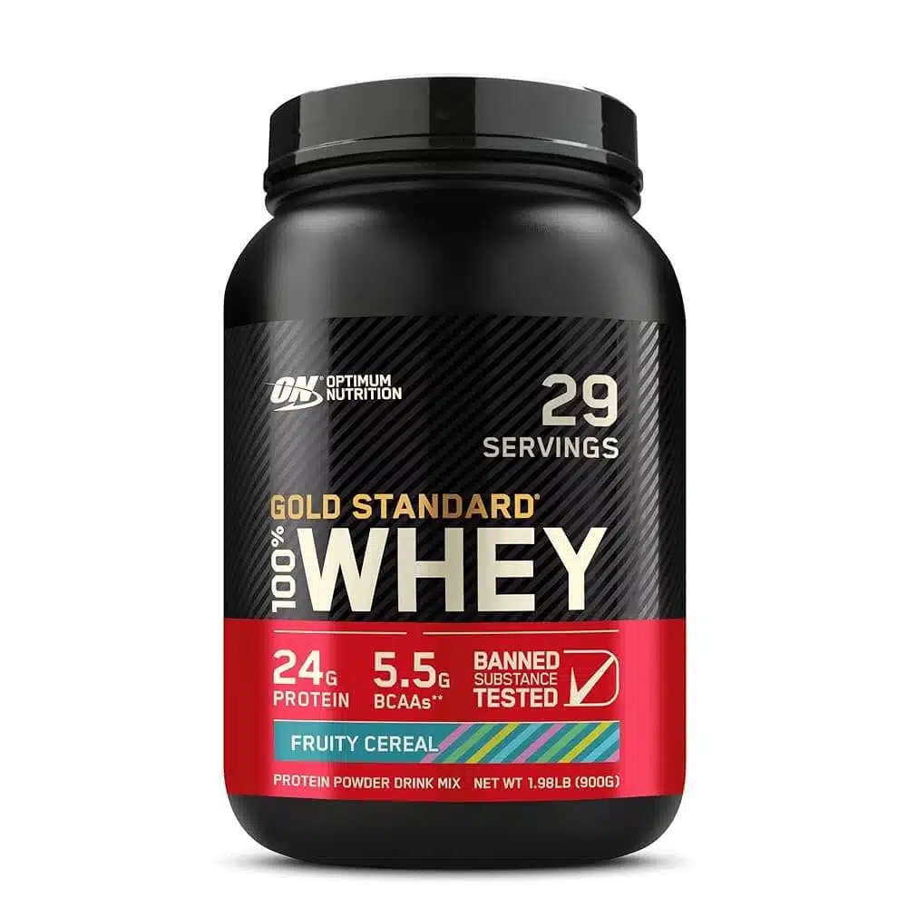 optimum nutrition gold standard whey fruity cereal 1.98lb 900g