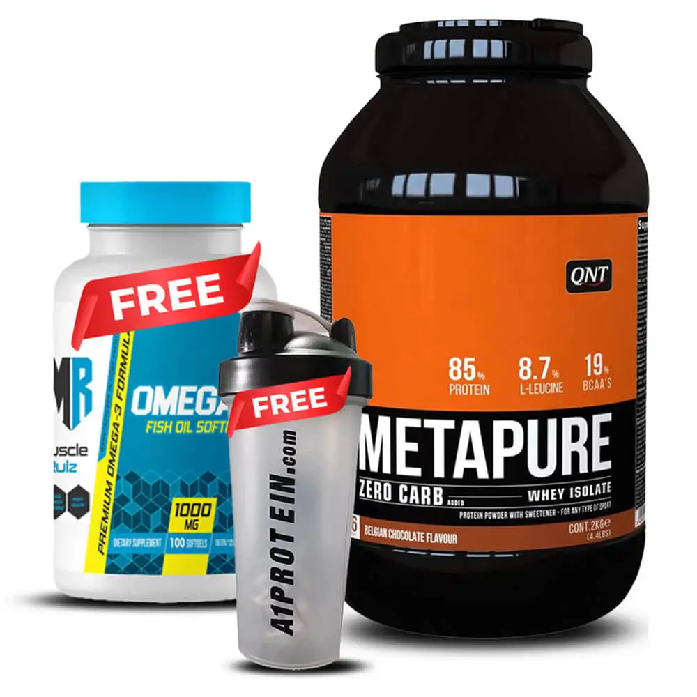 QNT Metapure 2kg Belgian Chocolate Protein Powder
