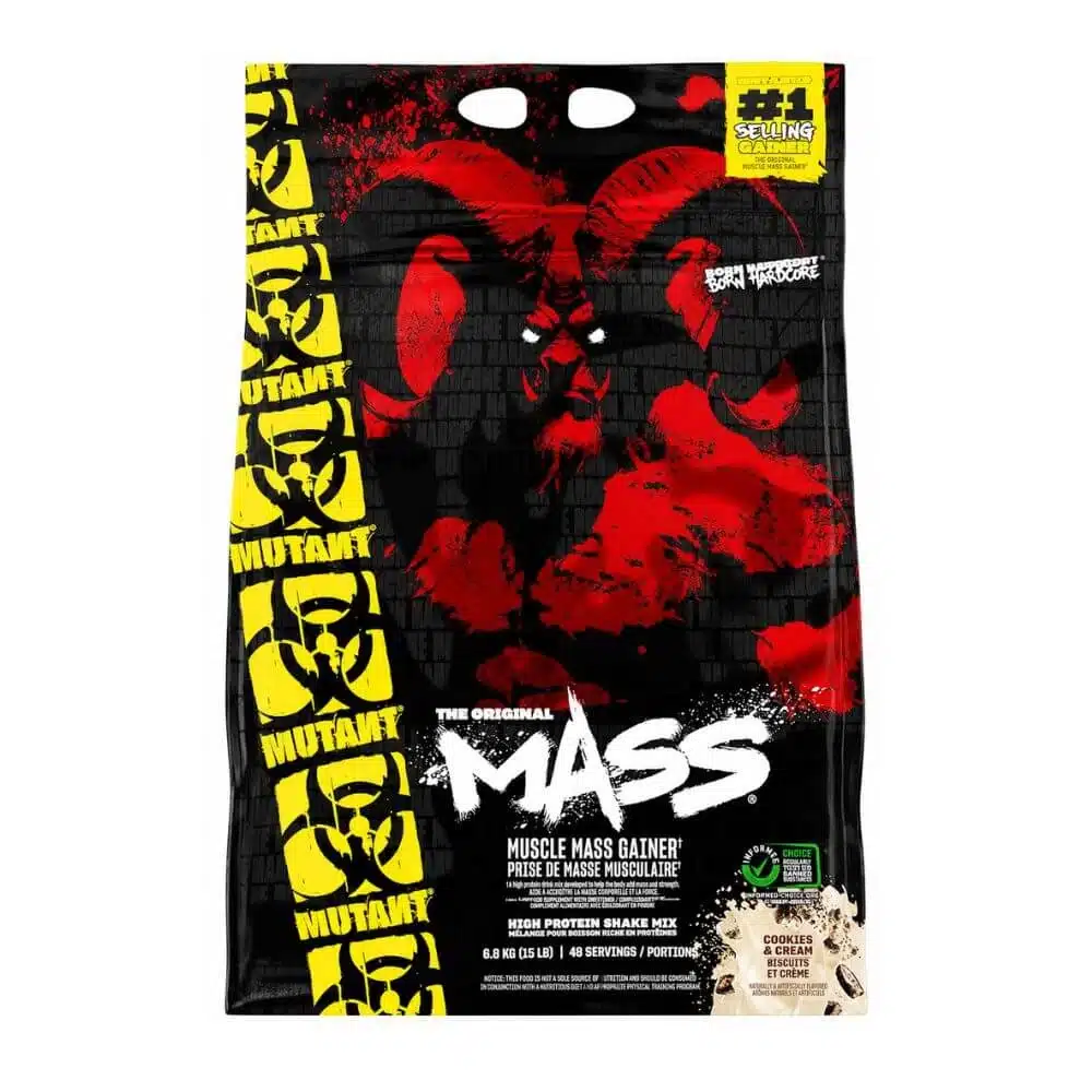 Mutant The Original Mass 49 Servings 15Lb – Ultimate Mass Gainer for Muscle Growth