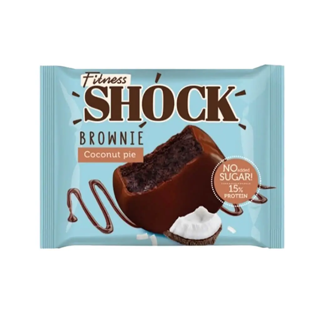 Fitness Shock Brownie Coconut Pie 50g