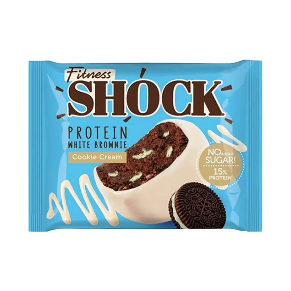 Fitness Shock Protein White Brownie Cookie Cream 50g