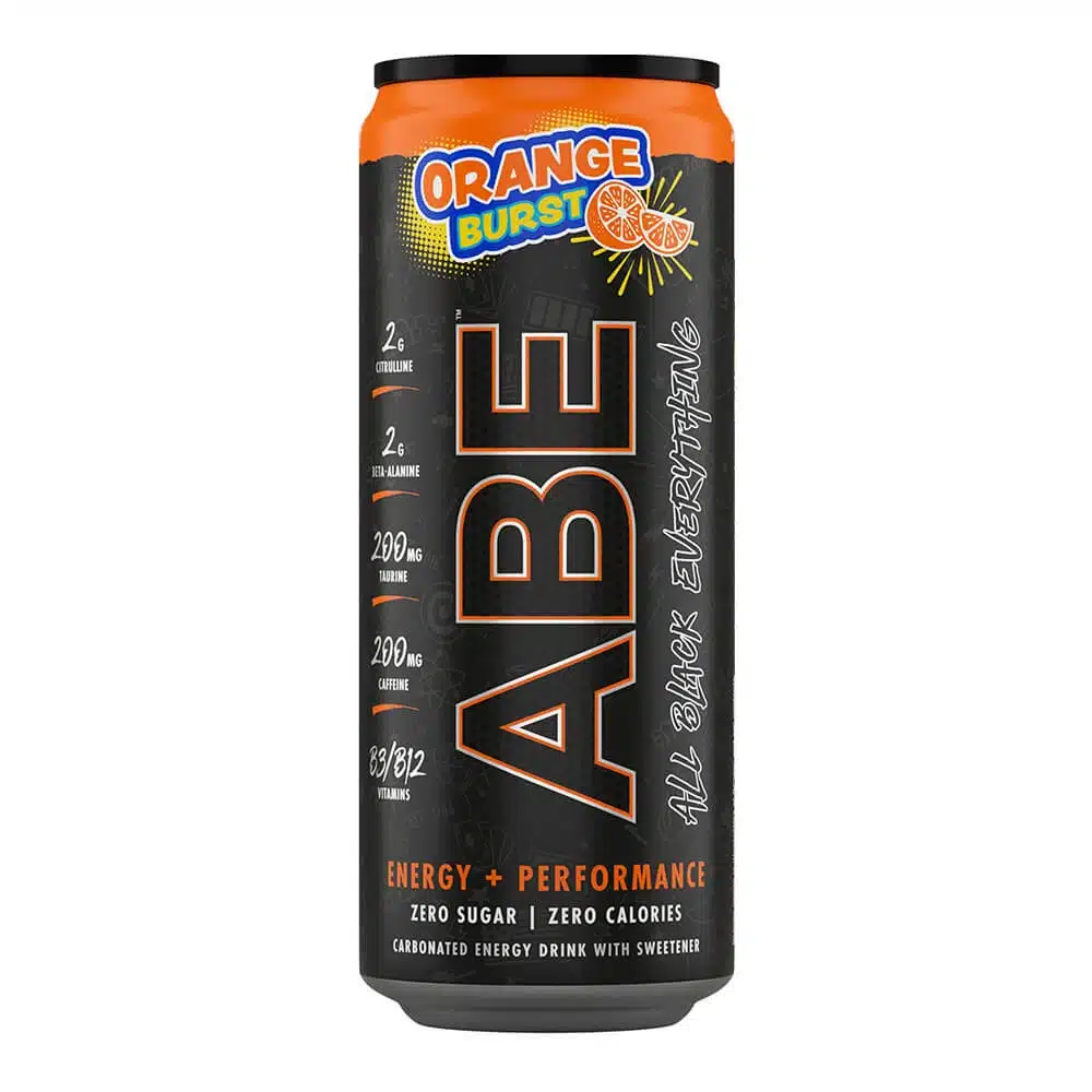 Applied Nutrition ABE Energy Drinks Orange Burst 330ml