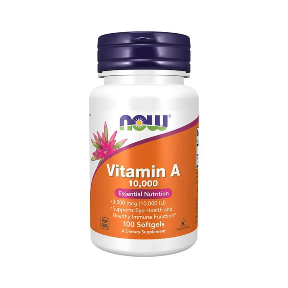 Now Sports Vitamin A 10,000 100 softgels