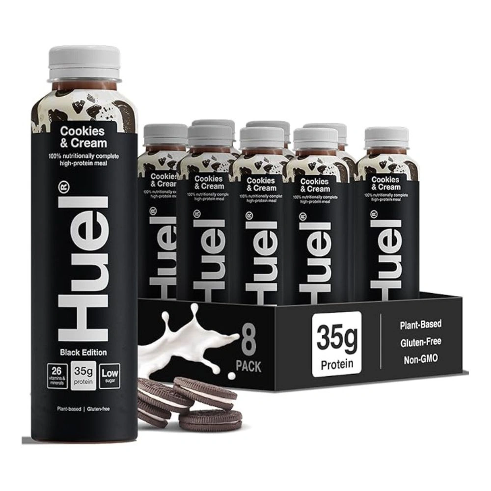 Huel Black Edition 500ml Ready to Drink Pack of 8 (Clearance Sale)