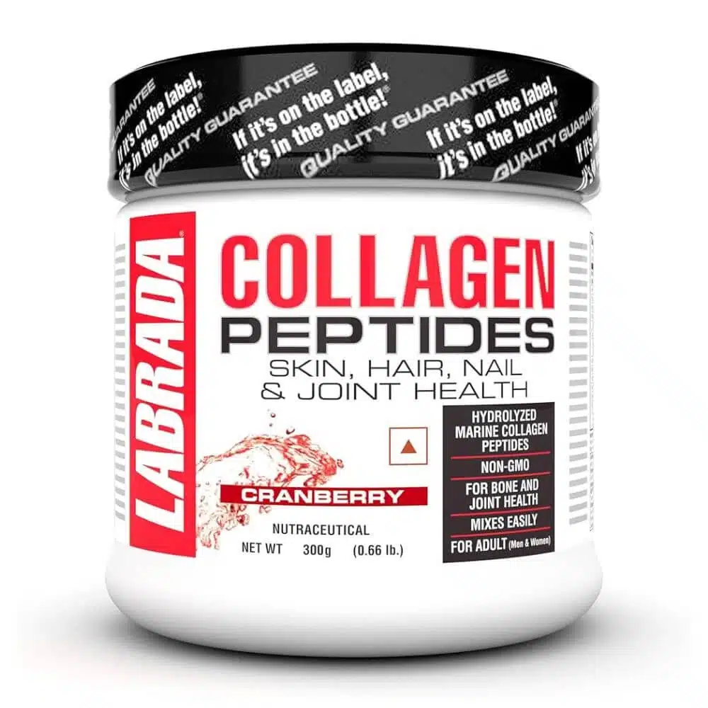 Labrada collagen peptides, cranberry
