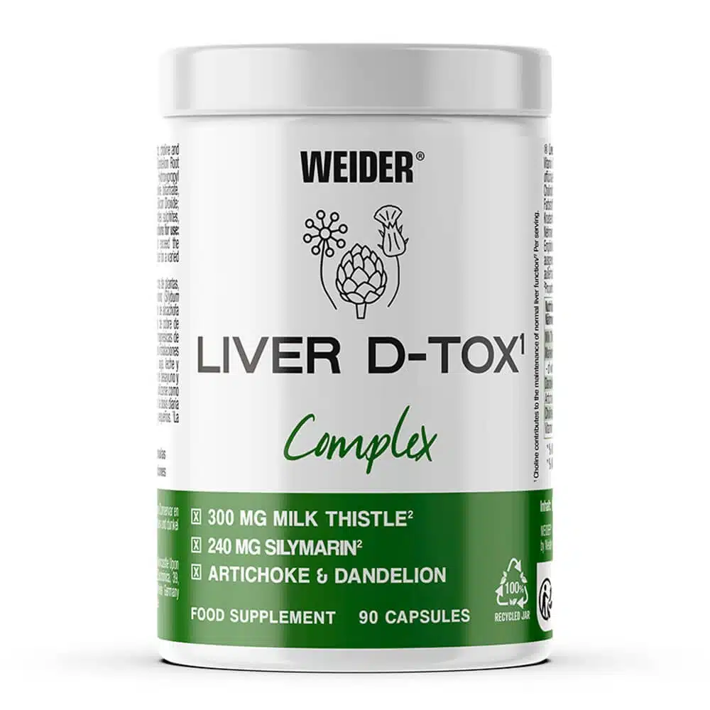 weider liver d-tox complex, 90 capsules