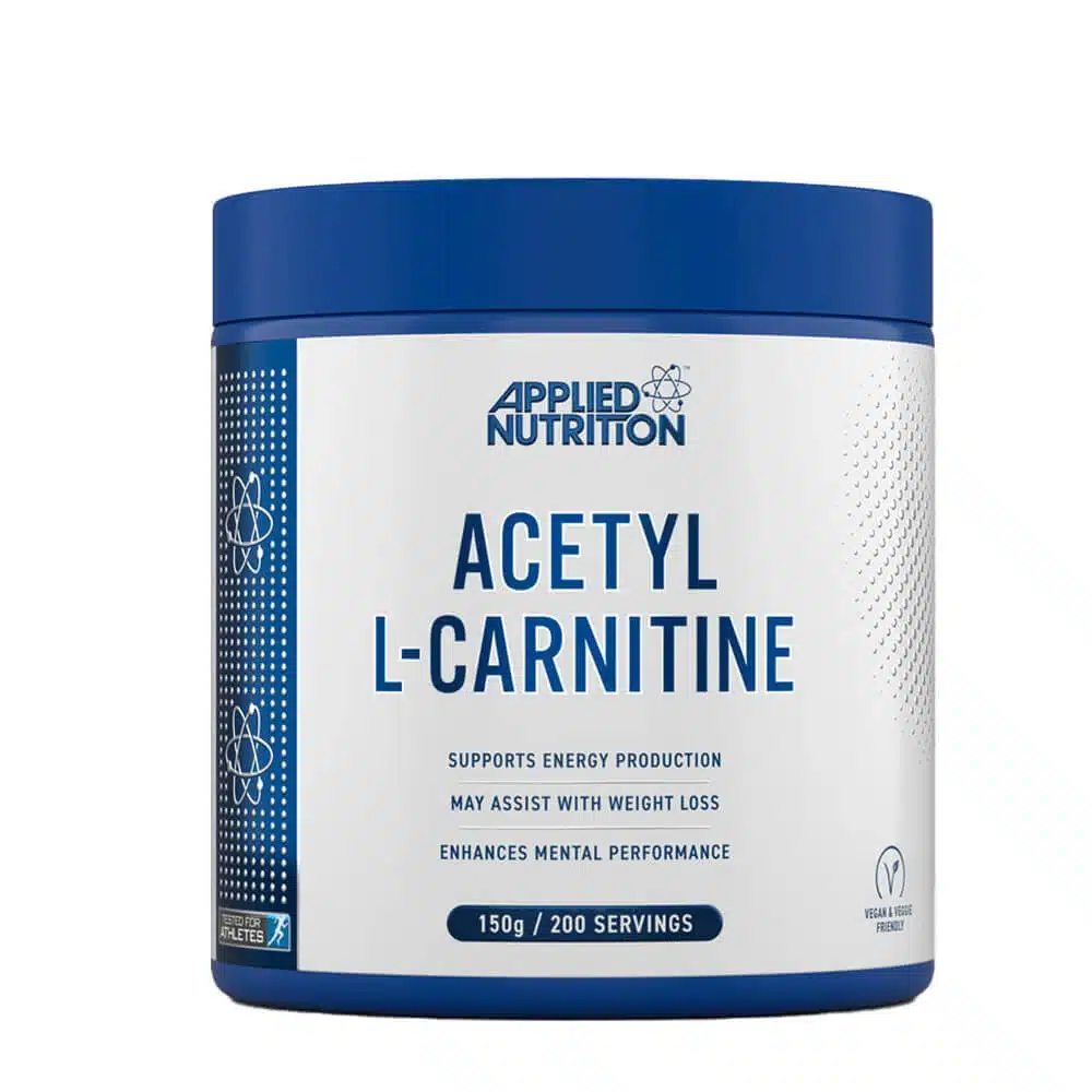 applied nutrition acetyl l-carnitine 150g 200servings