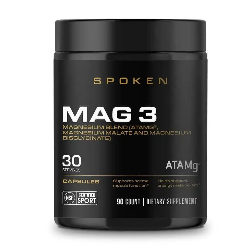 SPOKEN MAG 3 | Advanced Magnesium Supplement | 30 Servings