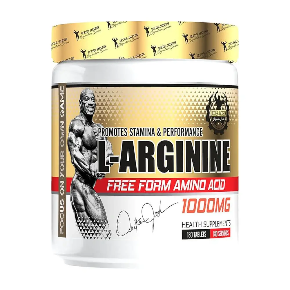 Dexter Jackson L-Arginine 1000 Mg 180 Tablets (1)