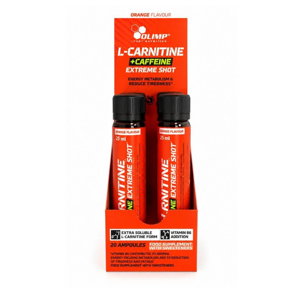 Olimp L-Carnitine + Caffeine Extreme Shot Pack of 10