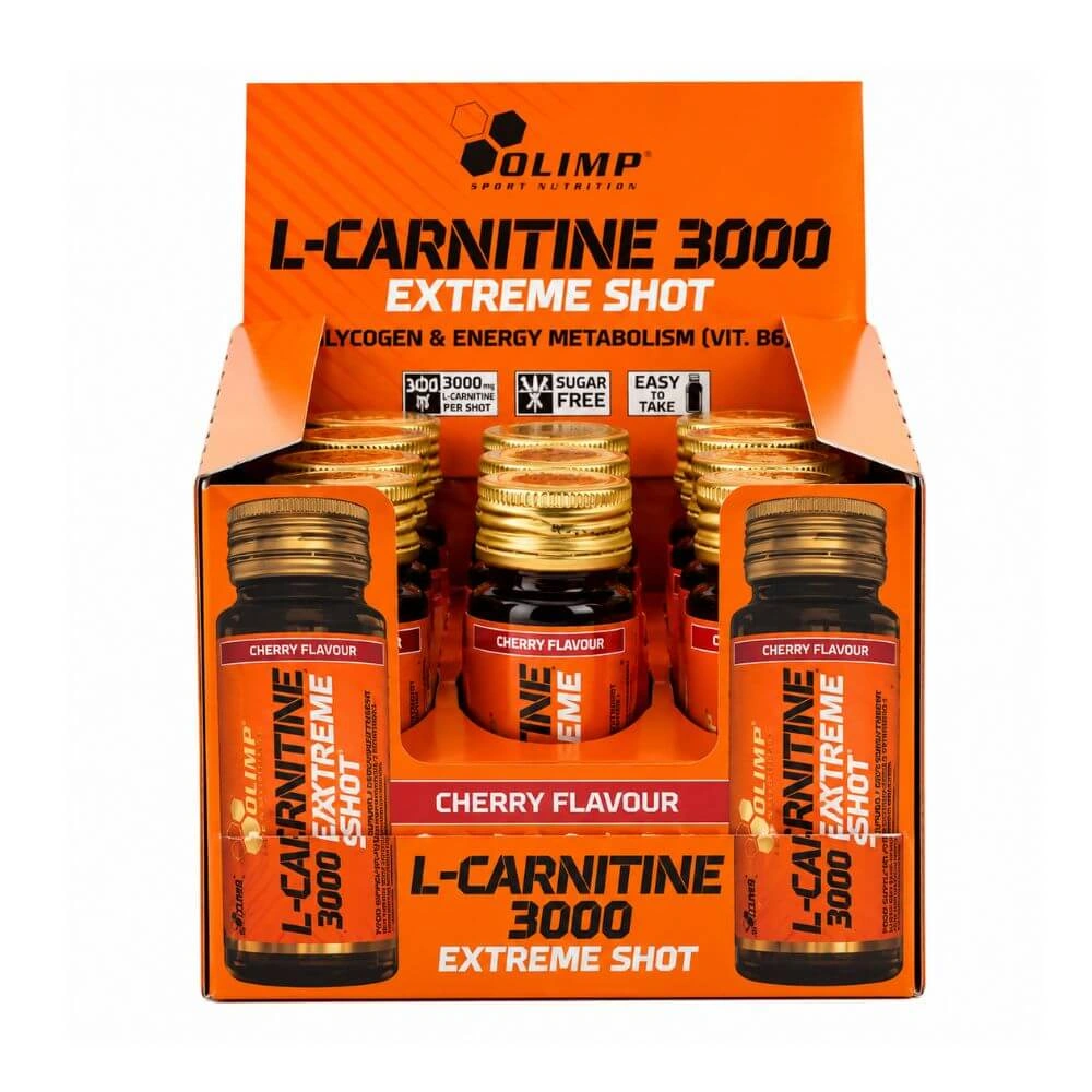 OLIMP L-Carnitine 3000 Extreme Shot Pack of 9