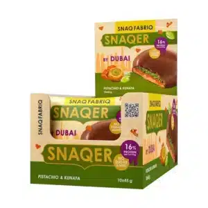 Snaq Fabriq Snaqer Protein Cookie High Protein Snack for Energy & Muscle Support (10 × 45 g)