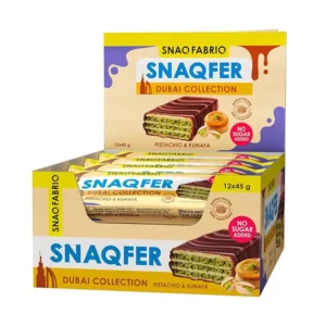 Snaq Fabriq Snaqfer Dubai Collection Premium Protein Snack Selection (12 × 45 g)