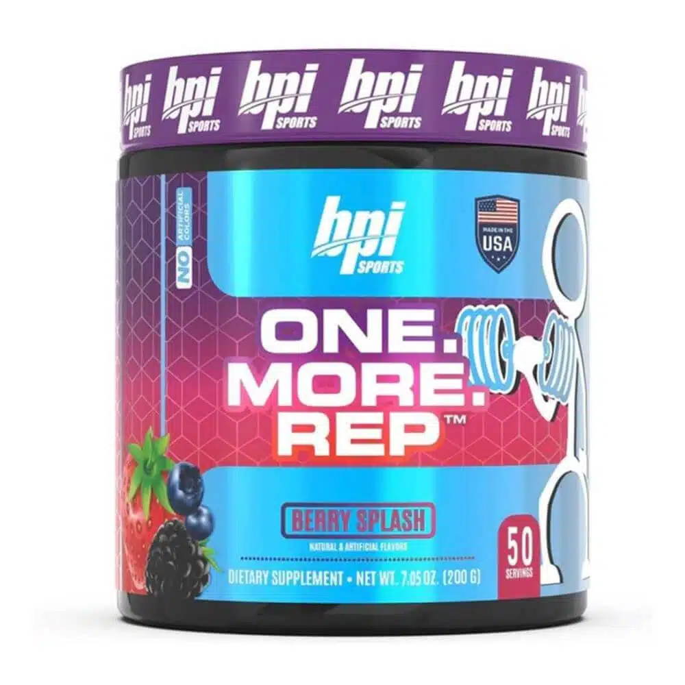 bpi sports one more rep berry splash