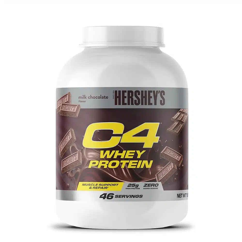 Cellucor C4 Whey Protein Powder Hershey’s Chocolate Muscle Growth & Fast Recovery Support