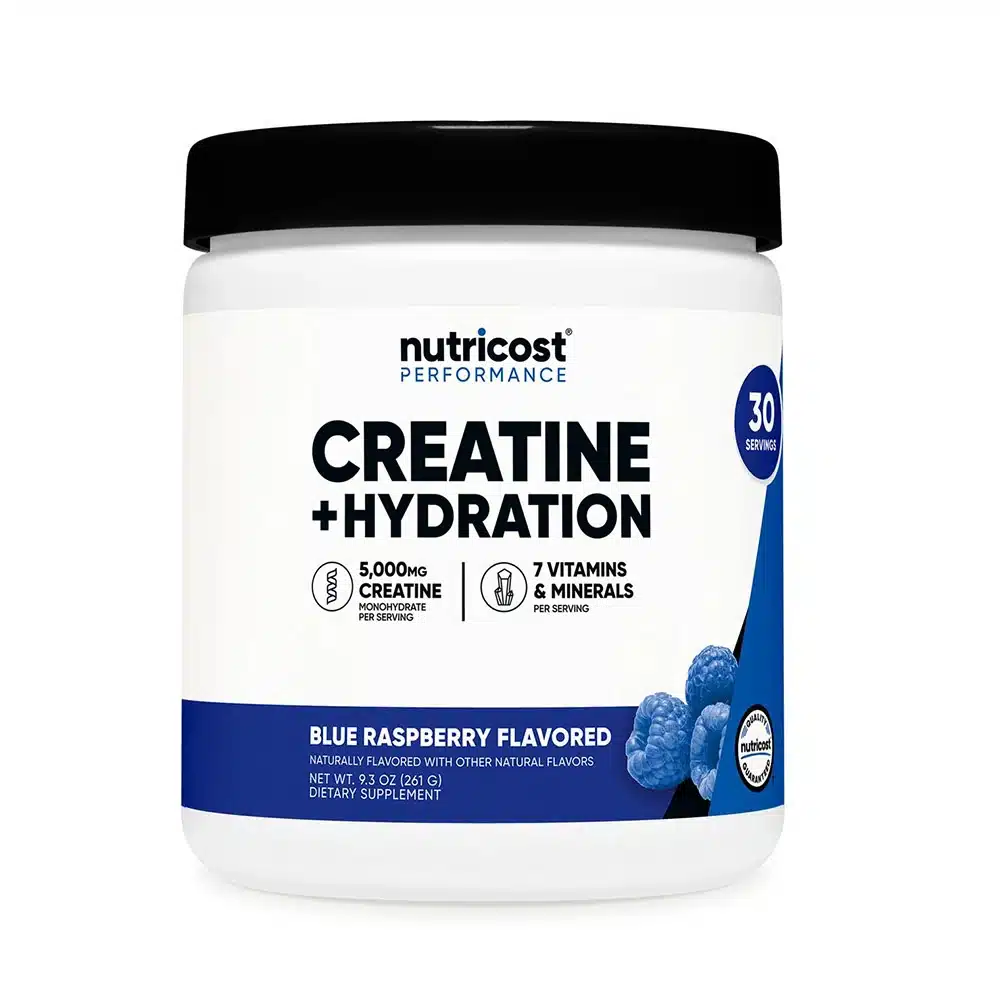 Nutricost Creatine Monohydrate + Hydration – Performance, Strength & Electrolyte Support
