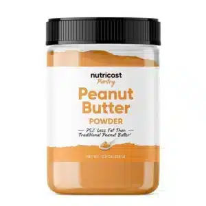 Nutricost Peanut Butter Powder – Low-Fat High-Protein Peanut Spread Alternative