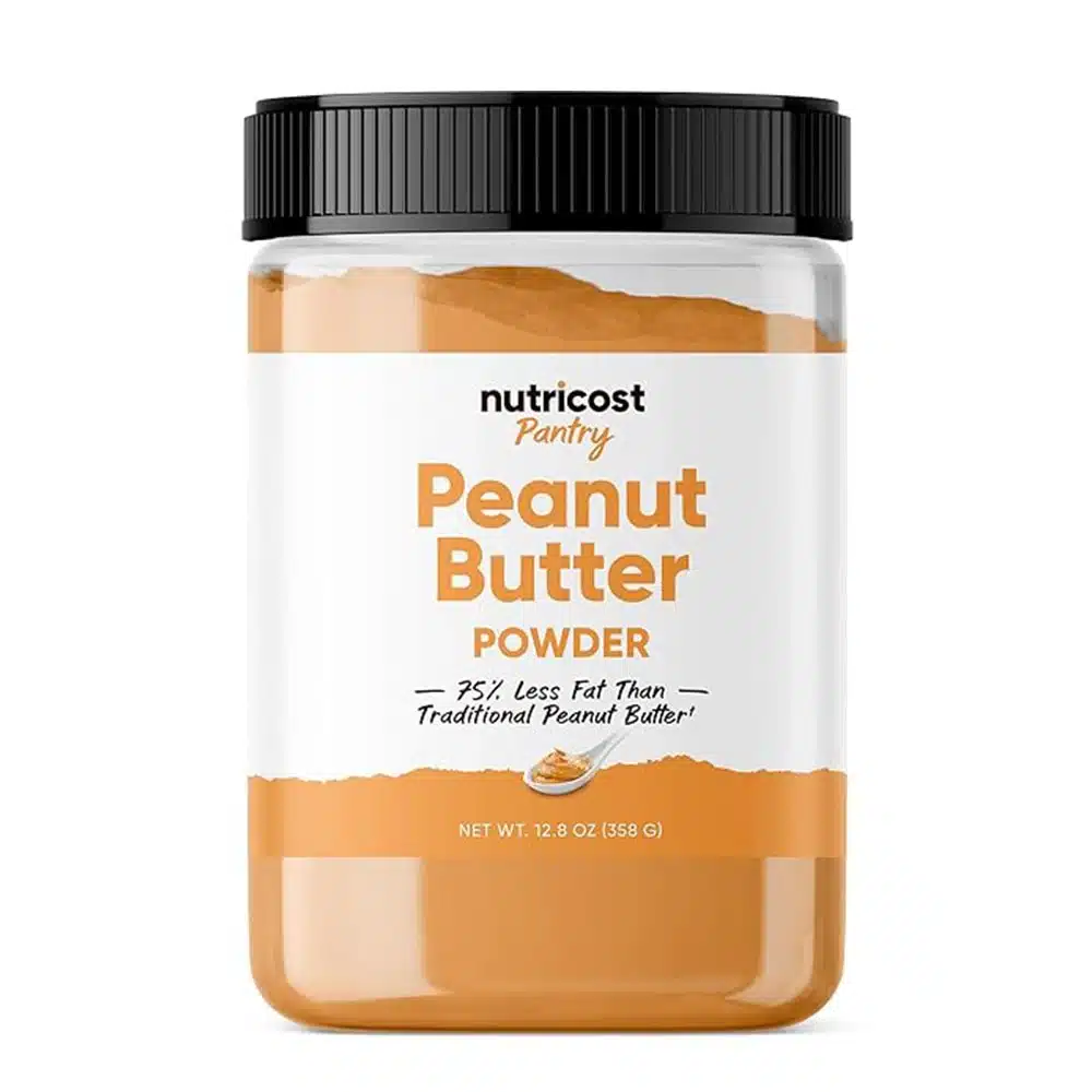 Nutricost Peanut Butter Powder – Low-Fat High-Protein Peanut Spread Alternative