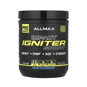 ALLMAX Impact Igniter Sport 50 Servings – Pre-Workout Energy & Performance Formula