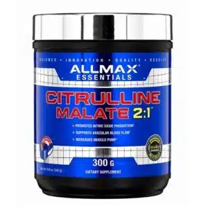 ALLMAX Essentials Citrulline Malate 2:1 – Boost Endurance, Energy & Muscle Pump