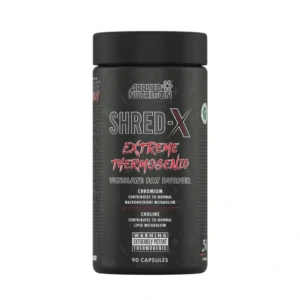 Shred X Extreme Thermogenic 90 Capsules | ABE Fat Burner | 30 Servings Energy & Metabolism Support
