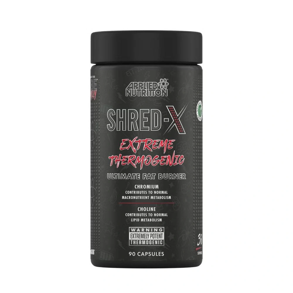 Shred X Extreme Thermogenic 90 Capsules | ABE Fat Burner | 30 Servings Energy & Metabolism Support