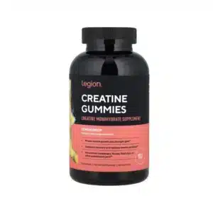 Legion Creatine Gummies – Creatine Monohydrate Supplement, 150 Gummies (30 Servings)