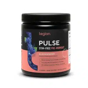 Legion Pulse Stim-Free Pre Workout Supplement – Clean Energy, Pump & Focus Without Caffeine