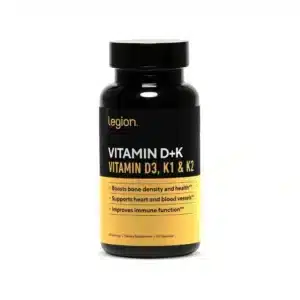 Legion Vitamin D+K Review – Benefits, Dosage, and Why It Matters for Bone & Heart Health