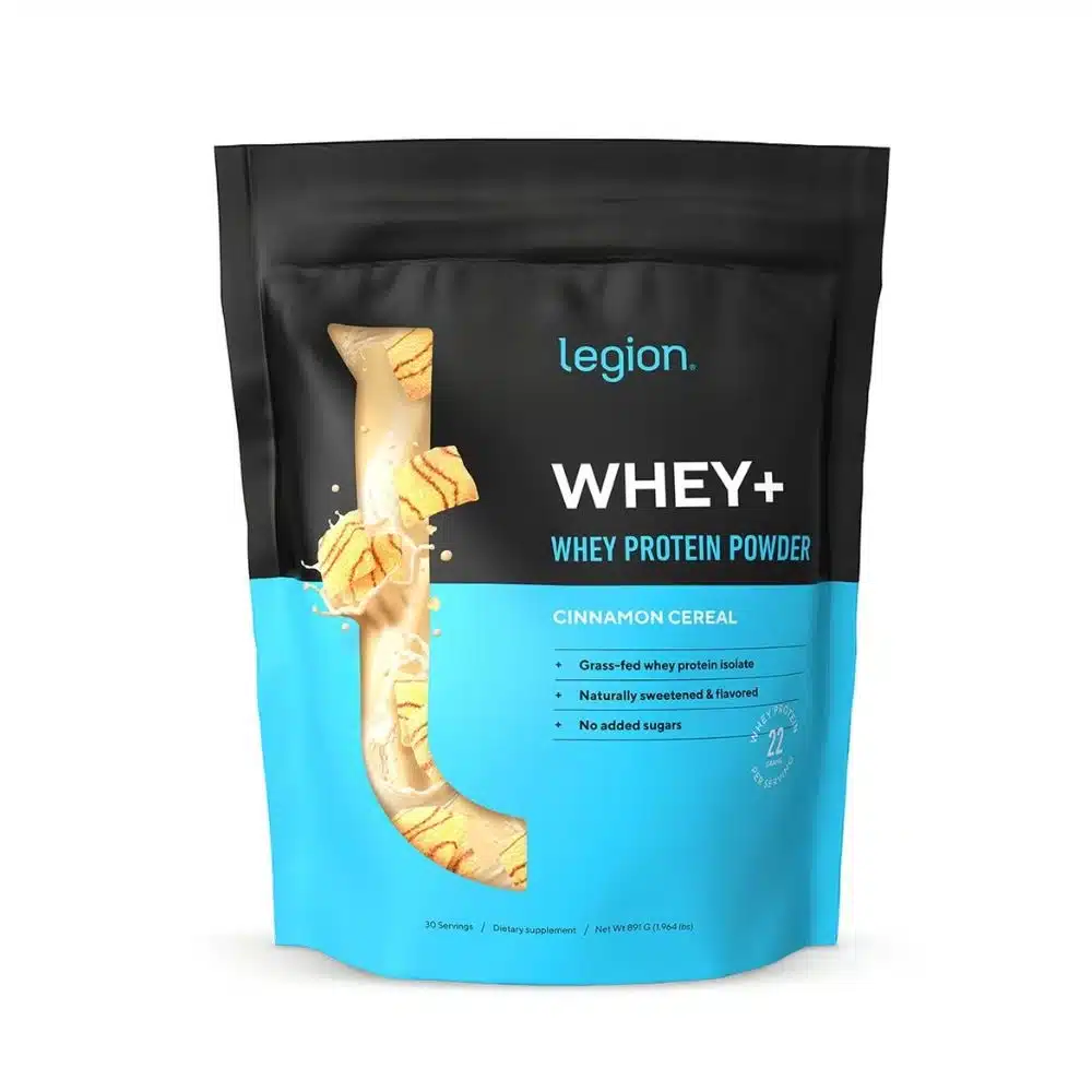 Legion Whey+ Grass-Fed Whey Protein Isolate 30 Servings - Image 5