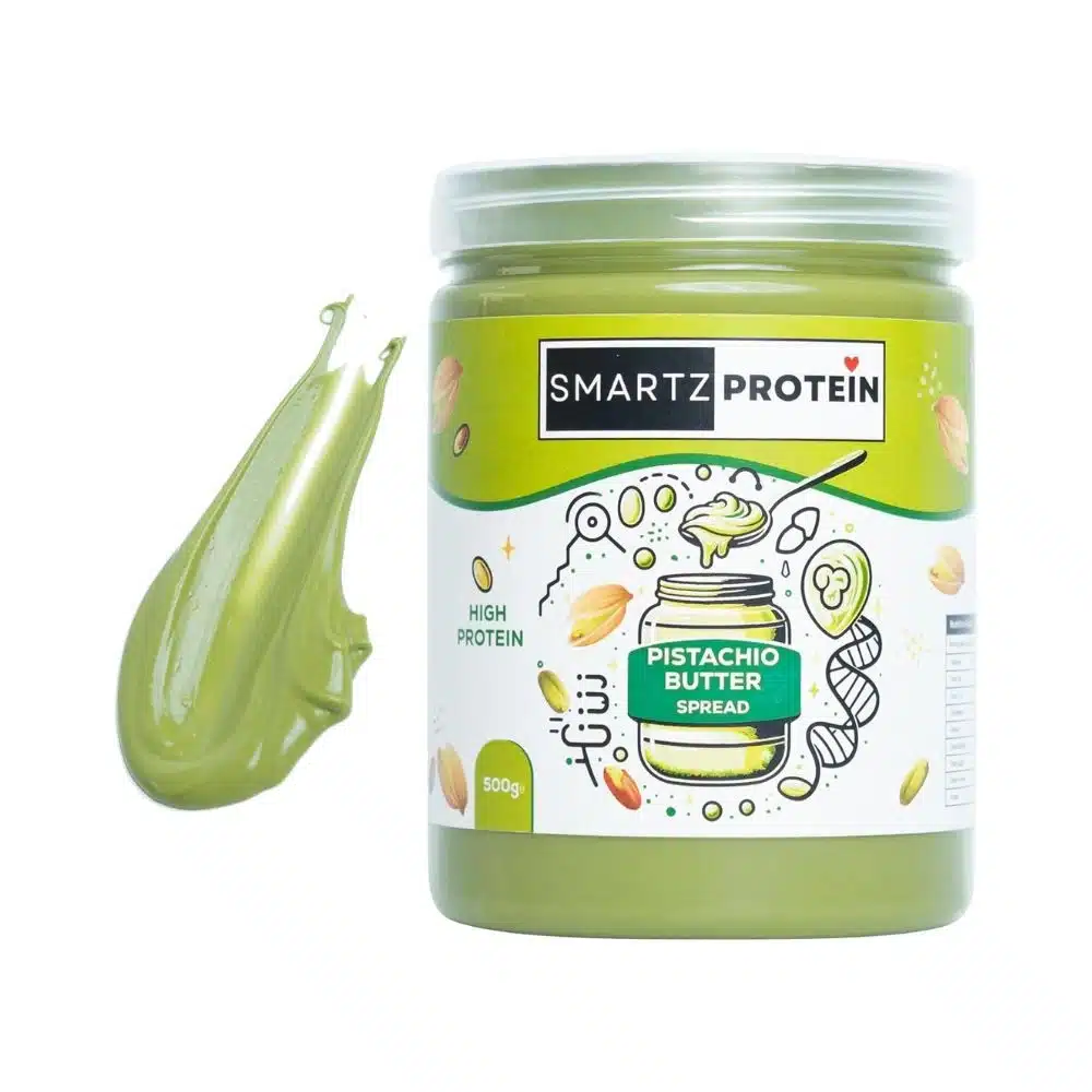 Smartz Protein Pistachio Butter 500g – High-Protein, Creamy & Nutritious Spread