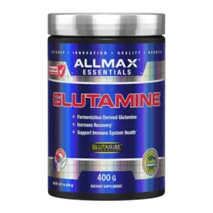 ALLMAX Essentials Glutamine 400g – Recovery & Muscle Support Formula 80 Servings