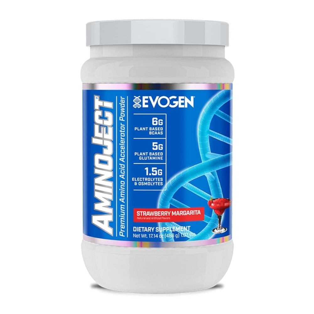 Evogen AminoJect  BCAA Powder Strawberry Margarita 30 Servings