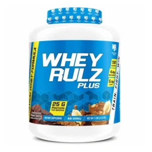 Muscle Rulz Whey Rulz Plus - 5lbs, 66 Servings for Ultimate Performance