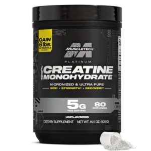 MuscleTech 100% Creatine Monohydrate 80 Servings