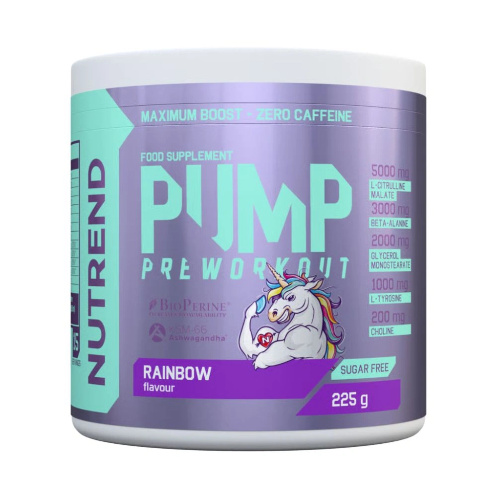 Nutrend PUMP Pre-workout 225g - Image 4